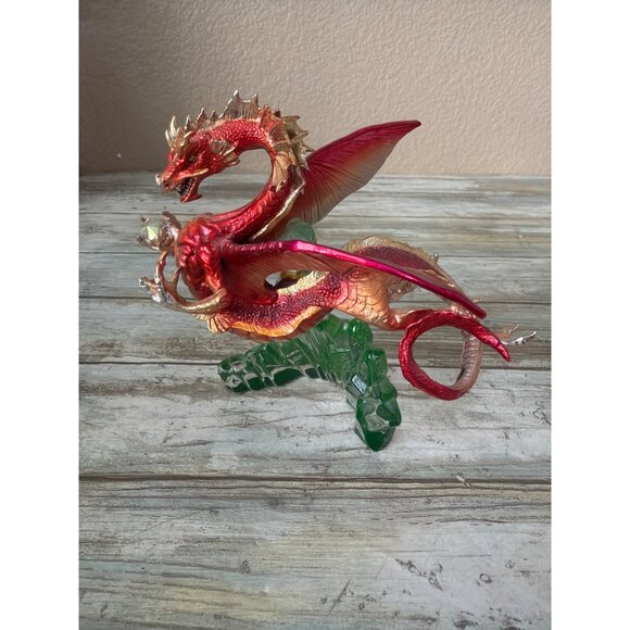 Franklin Mint Michael Whelan Guardian of the Crystal Cave Dragon Figurine - Picture 16 of 16